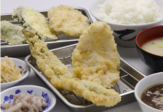 Chicken tempura set